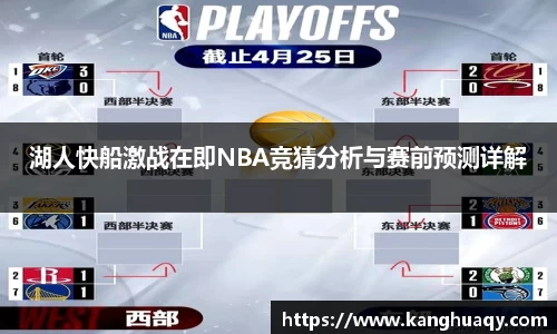 湖人快船激战在即NBA竞猜分析与赛前预测详解